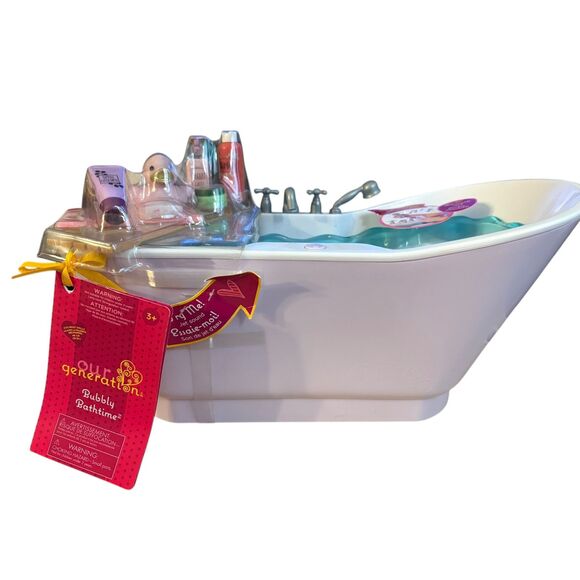 Our Generation Bubbly Bathtime for 18" dolls - NEW - Picture 1 of 5